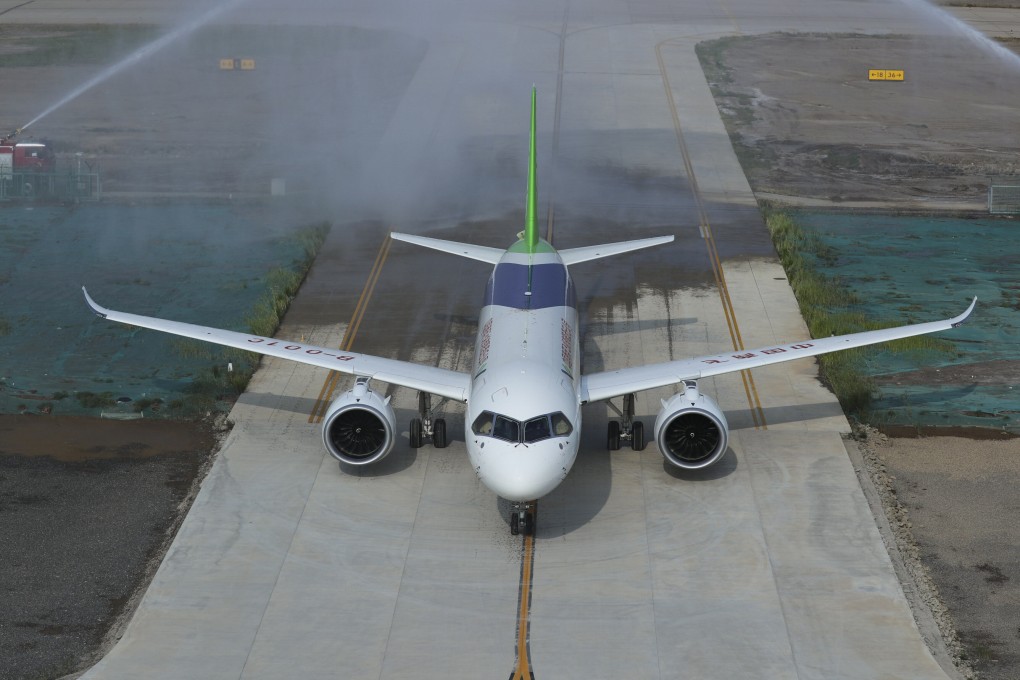 Avic and its subsidiaries are involved in the manufacture of some of China’s leading aircraft, including the C919 (pictured) and fighter jets like the J-10, J-11, and J-20. Photo: CWH