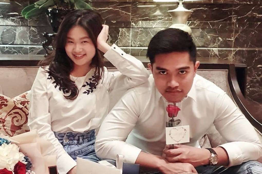 Felicia Chew and Kaesang Pangarep pictured in happier times. Photo: Instagram