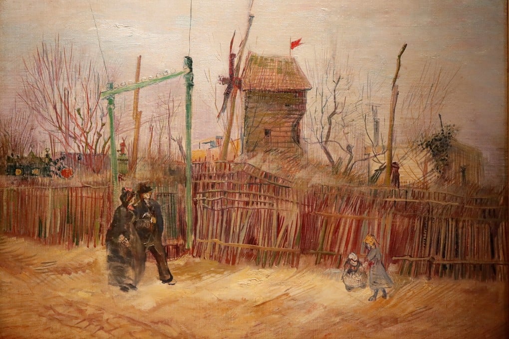 Vincent Van Gogh’s 1887 painting ‘Scene de rue a Montmartre’. Photo: Reuters