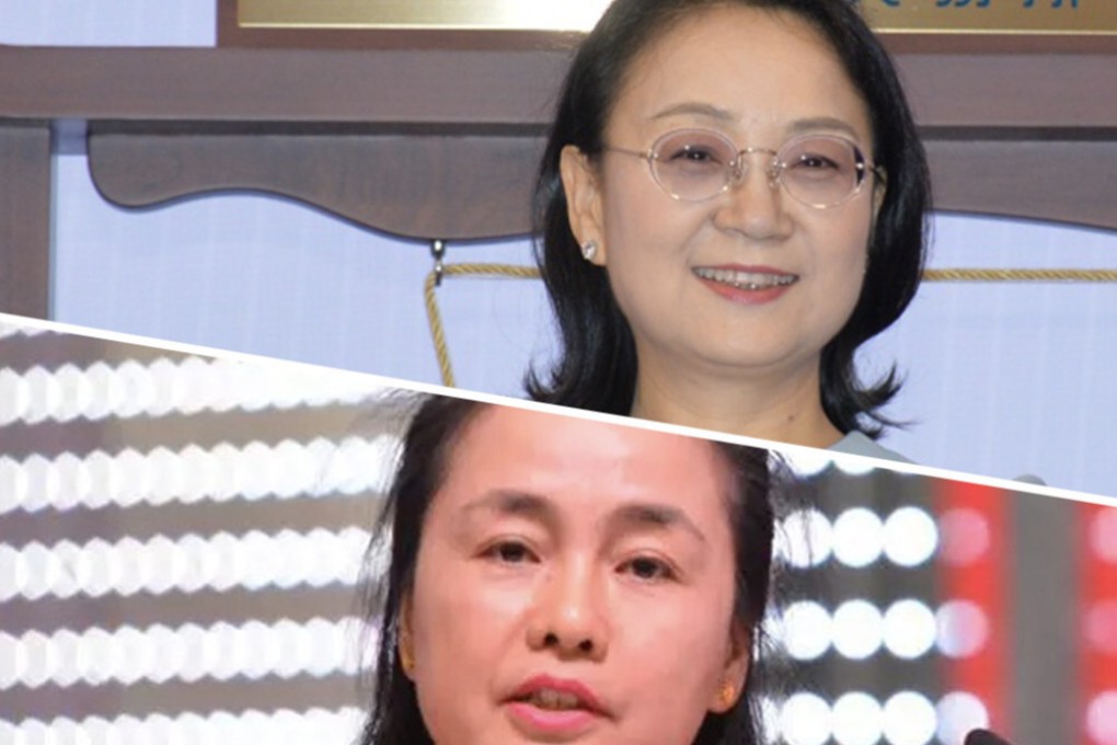 From top: Zhong Huijuan,  Fan Hongwei, and Wu Yajun.