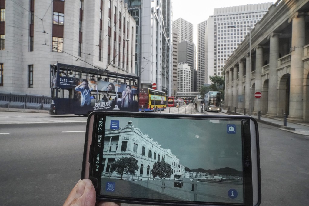 The Tourism Commission’s City in Time app offers users views of Hong Kong’s past. Photo: Felix Wong