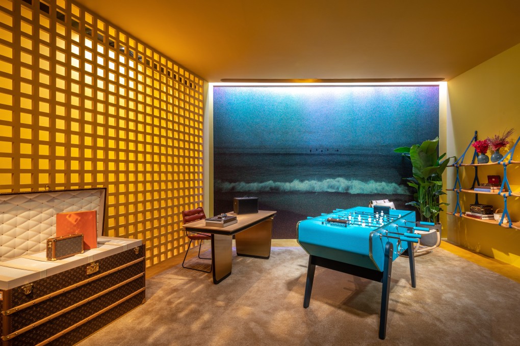 Nelson Chow transformed rooms at the Pedder Building into a multi-sensory evocation of a Hong Kong-style seaside mansion for Louis Vuitton’s Objets Nomades. Photo: Edmon Leong.