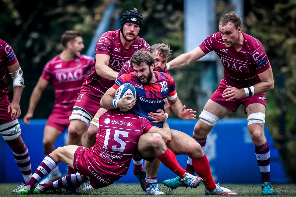 DAC Kowloon secure their first win of the Men’s Premiership 2020-21 season against Hong Kong Scottish. Photo: Ike Images