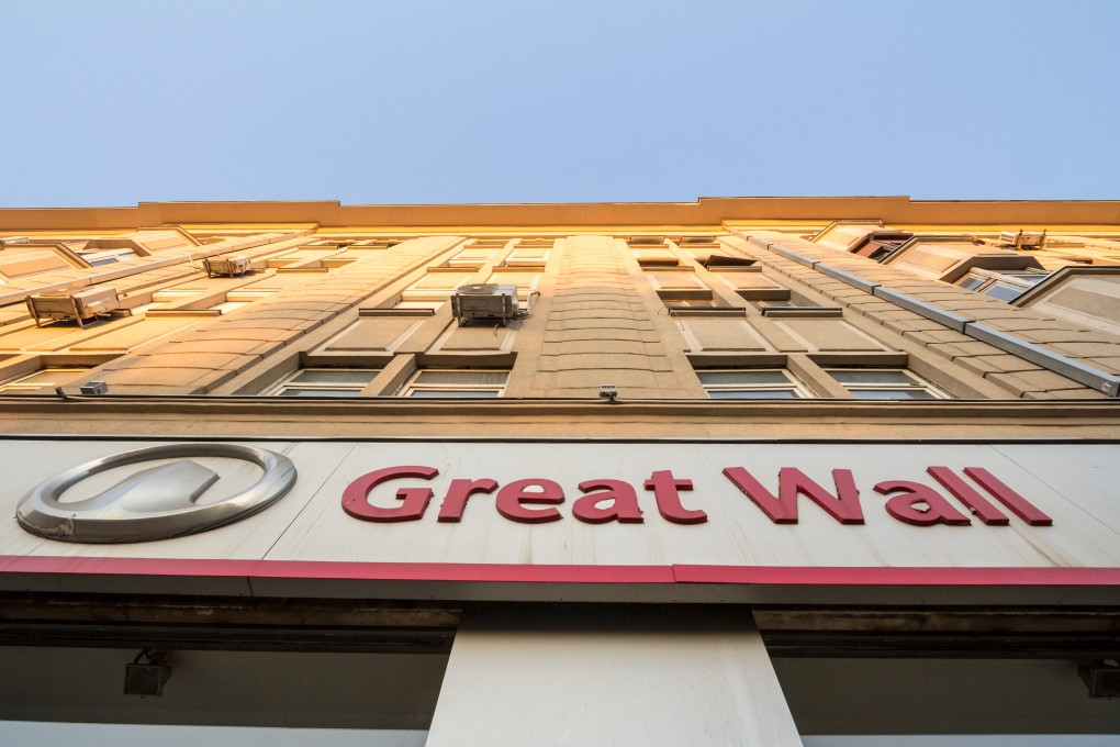 A Great Wall Motor logo in front of a local dealership of Chinese car maker in Belgrade. Photo: Shutterstock