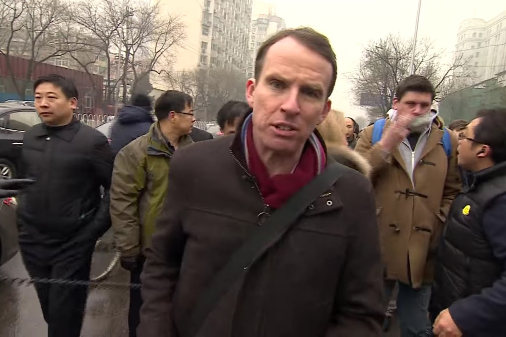 BBC journalist John Sudworth has left Beijing with his family for Taiwan. Photo: BBC