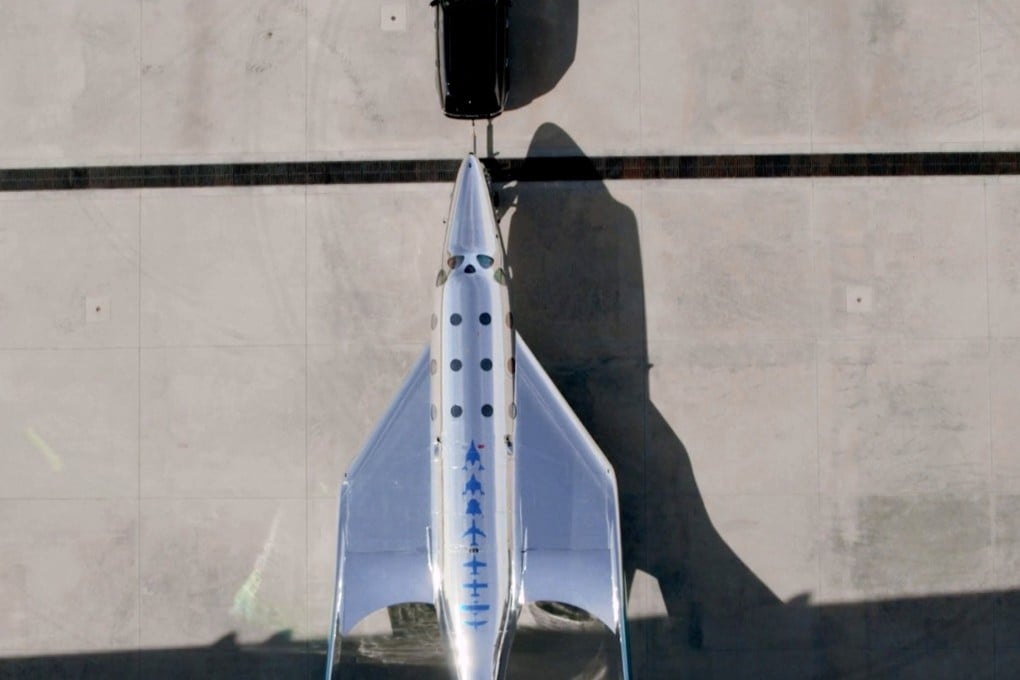 Virgin Galactic’s new spaceship VSS Imagine. Photo: Reuters