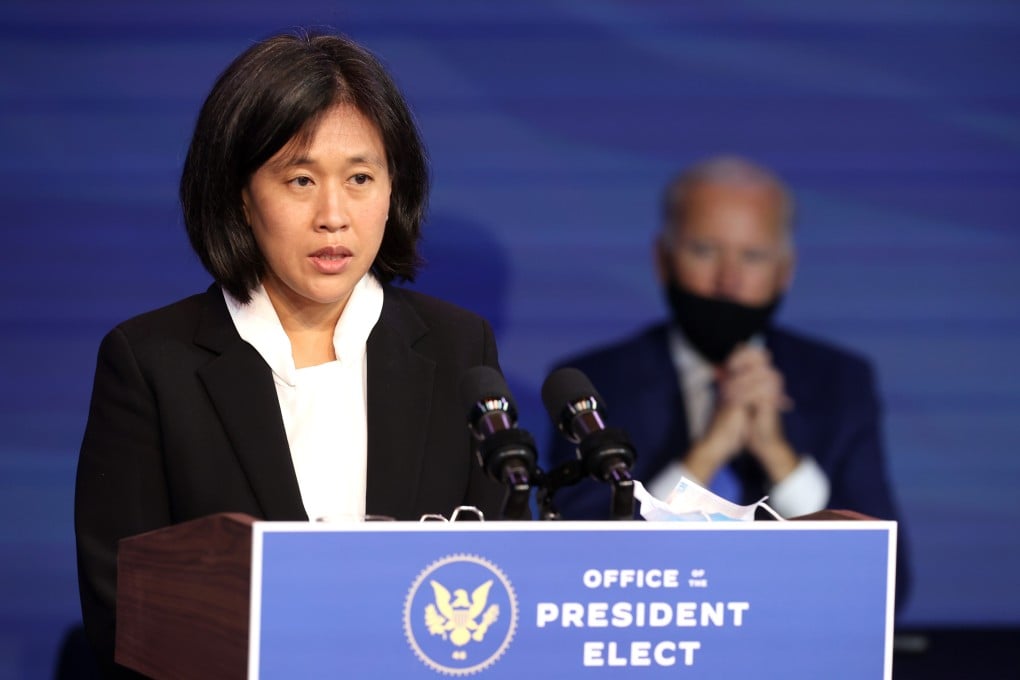 Asian-American Katherine Tai was confirmed as the new US Trade Representative in March. Photo: AFP
