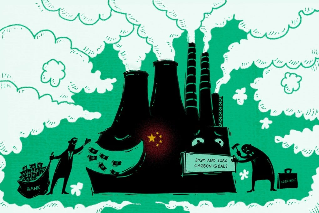 China’s carbon reduction target looks elusive as banks keep throwing cash at coal mines and power plants, undercutting Xi Jinping’s plan to slash fossil fuels