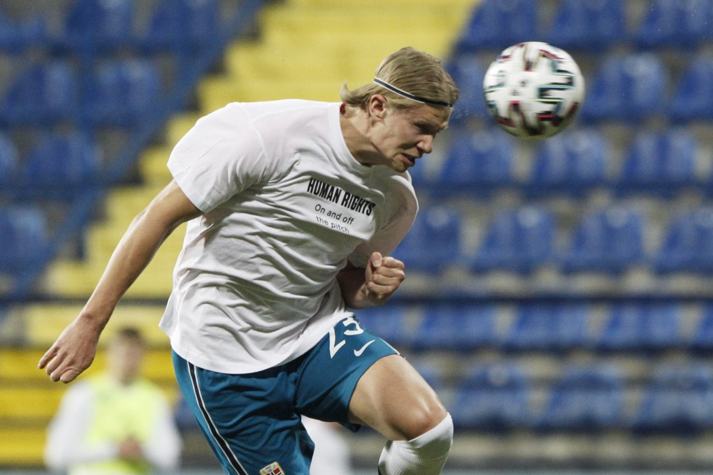 Norway’s Erling Haaland is a man in demand across Europe. Could he end up at United? Photo: Reuters