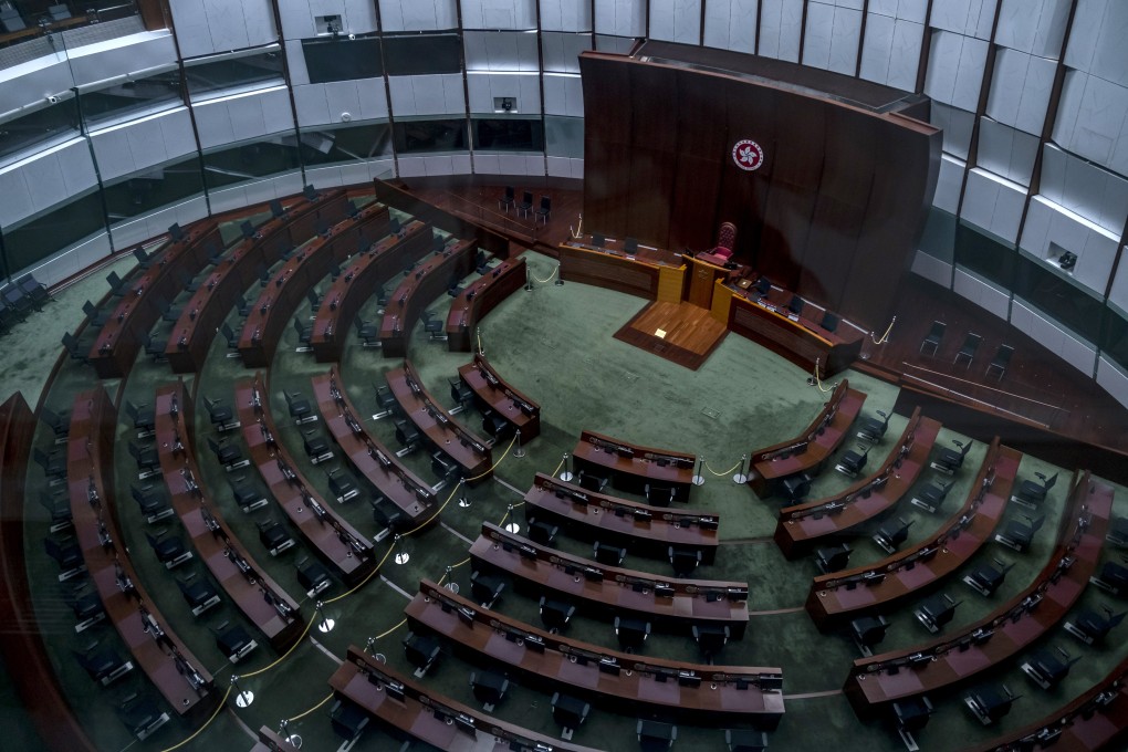 The main chamber of Hong Kong’s Legislative Council. China’s National People’s Congress on Tuesday passed sweeping reforms of the city’s electoral system. Photo: Bloomberg