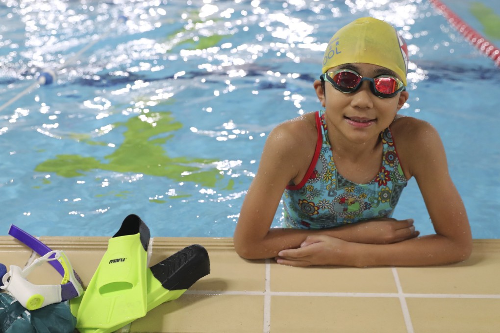 Rachel Chong said getting back to swimming is a great feeling. Photo: Edmond So