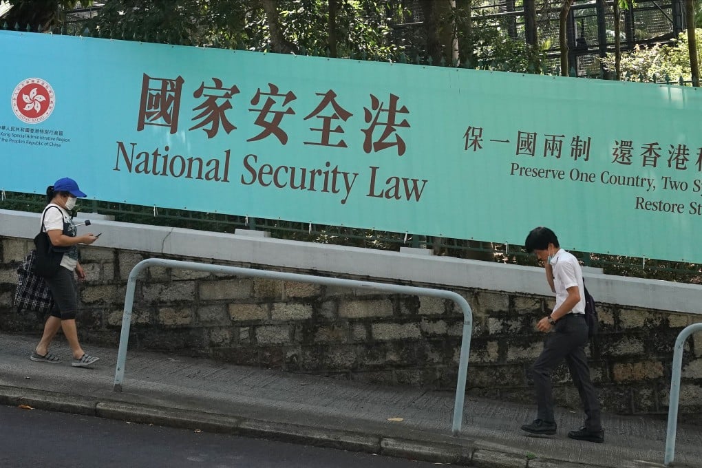 Hong Kong’s national security law came into force the summer of 2020. Photo: Felix Wong