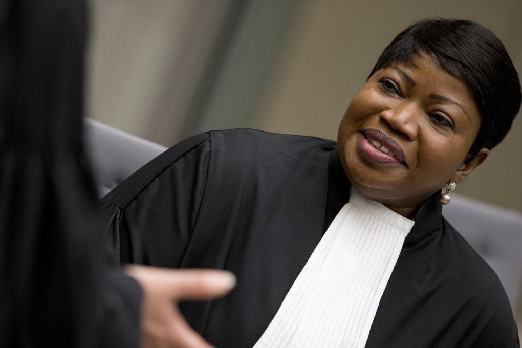 Chief prosecutor Fatou Bensouda is seen at the International Criminal Court in The Hague, Netherlands in April 2018. Photo: AP