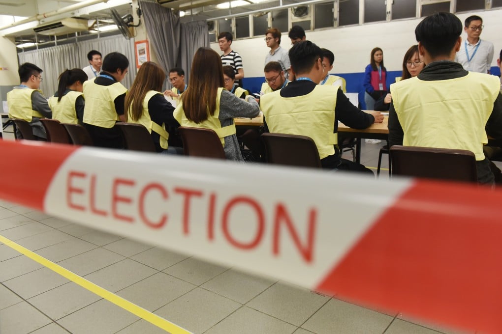 Existing laws in Hong Kong do not prohibit the casting of blank votes. Photo: SOPA Images via ZUMA Wire/dpa