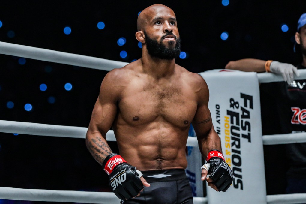 Demetrious Johnson gets set ahead of his fight against Tatsumitsu Wada in Manila. Photos: ONE Championship
