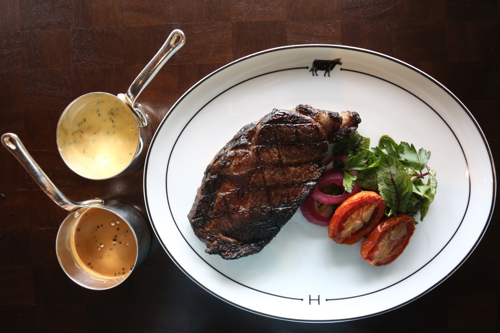 Rib-eye at Henry, the Rosewood Hong Kong hotel in Tsim Sha Tsui. This is the place to go for smoked meats and barbecue, says Wilson Lee. Photo: Jonathan Wong