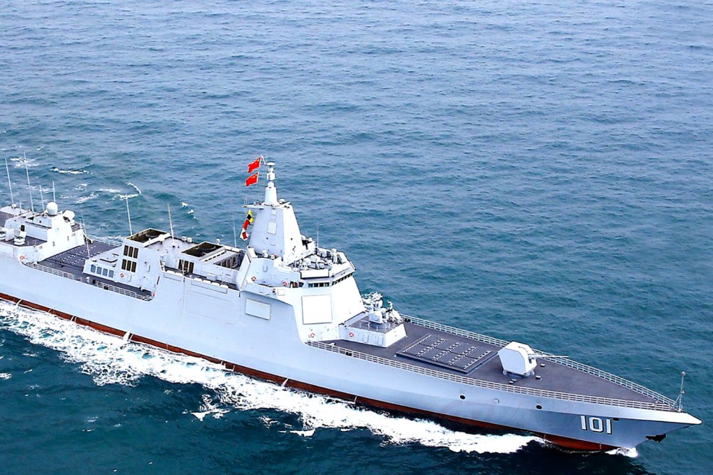 Type 055 guided-missile destroyer Nanchang has been commissioned by China’s People’s Liberation Army. Photo: Handout