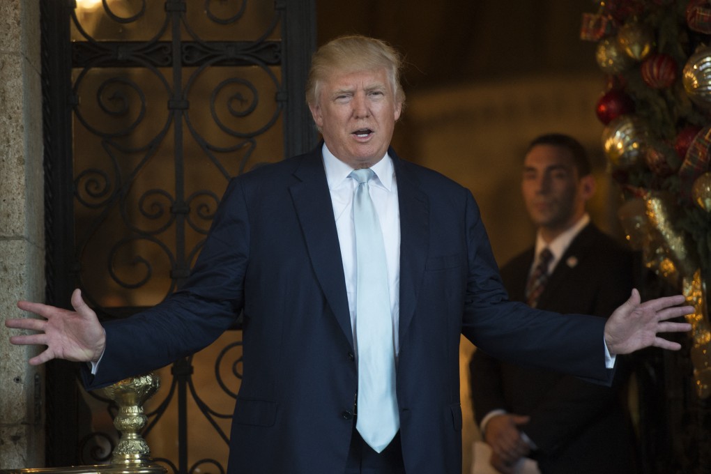 Donald Trump at Mar-a-Lago in 2016. File photo: AFP