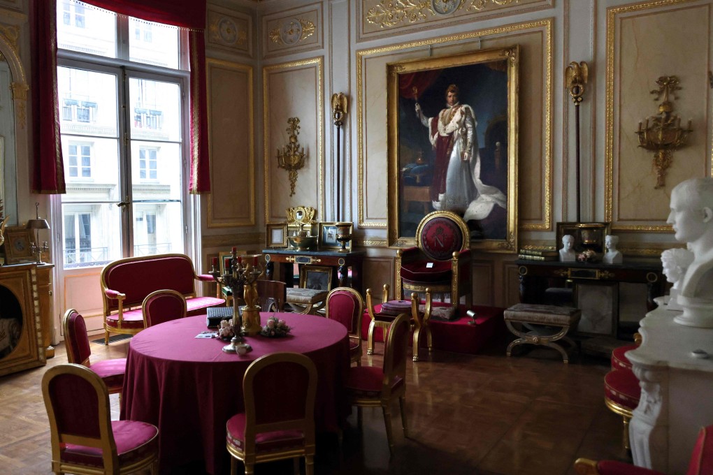 Pierre-Jean Chalençon, who runs the luxury Palais Vivienne event venue in the centre of Paris (pictured), retracted the claim ministers were involved. Photo: AFP