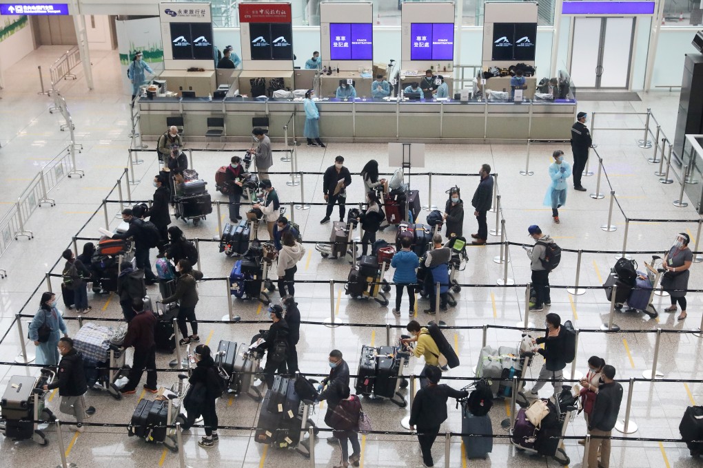 There has been a resurgence of Covid-19 cases being imported into Hong Kong. Photo: Nora Tam