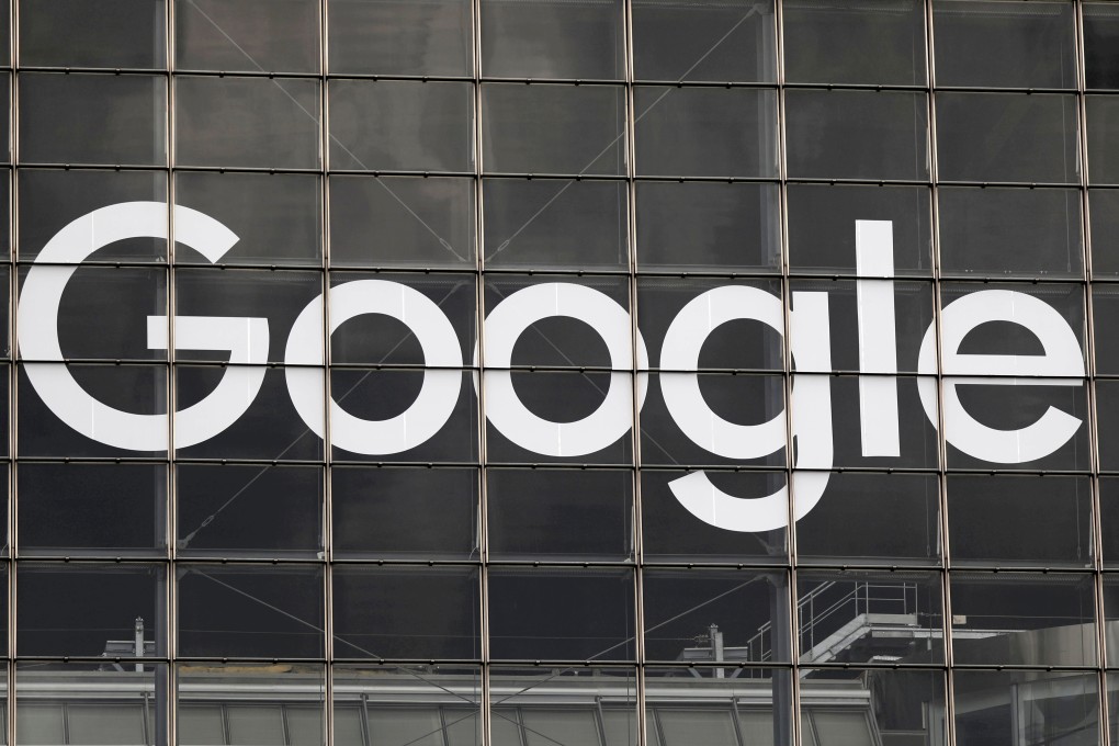 The logo of Google seen on a building at La Defense business and financial district in Courbevoie near Paris, France, on September 1, 2020. Photo: Reuters