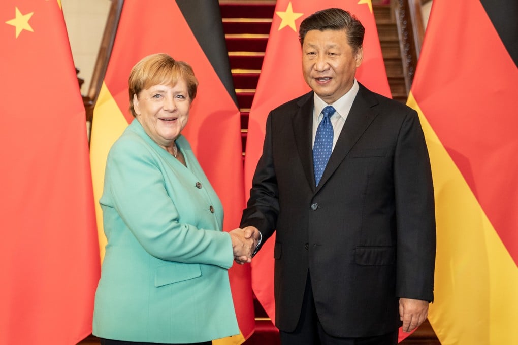 German Chancellor Angela Merkel and Chinese President Xi Jinping (pictured together in 2019) spoke over the telephone on Wednesday. Photo: DPA
