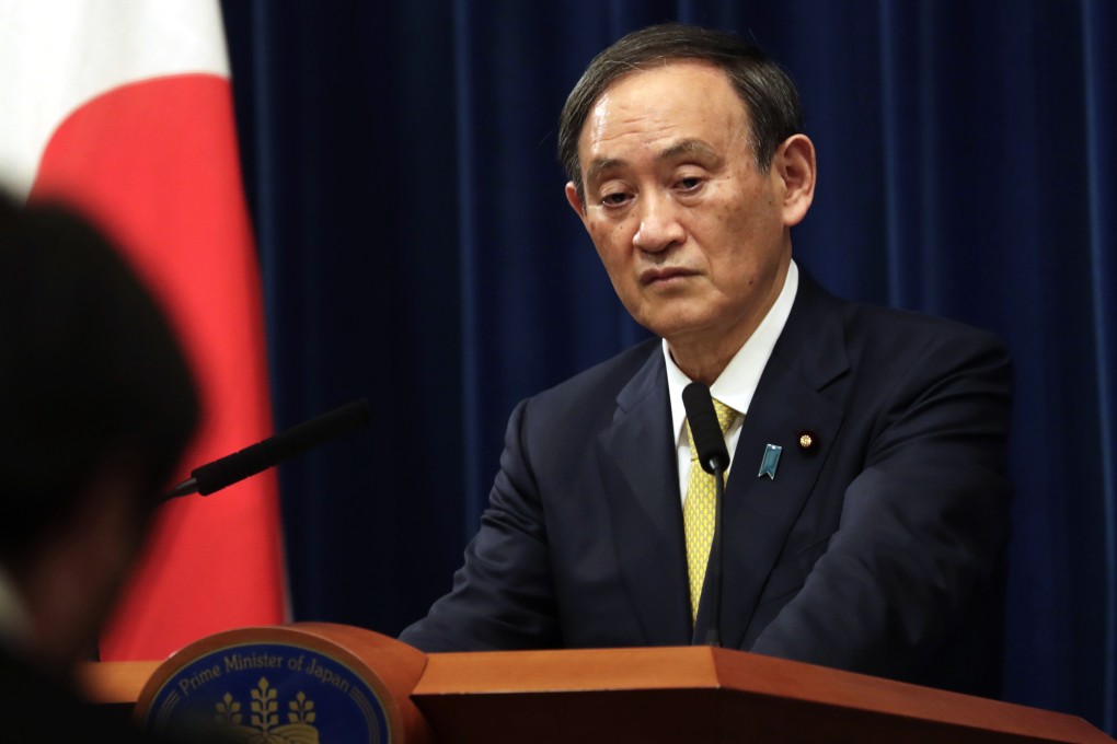Japanese PM Yoshihide Suga. Photo: AP