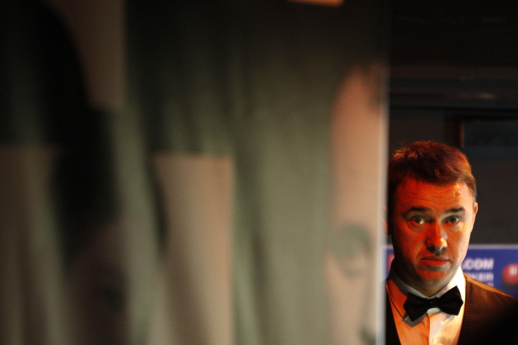 Stephen Hendry was dumped out of World Championship qualification by China’s Xu Si on Wednesday. Photo: Xinhua