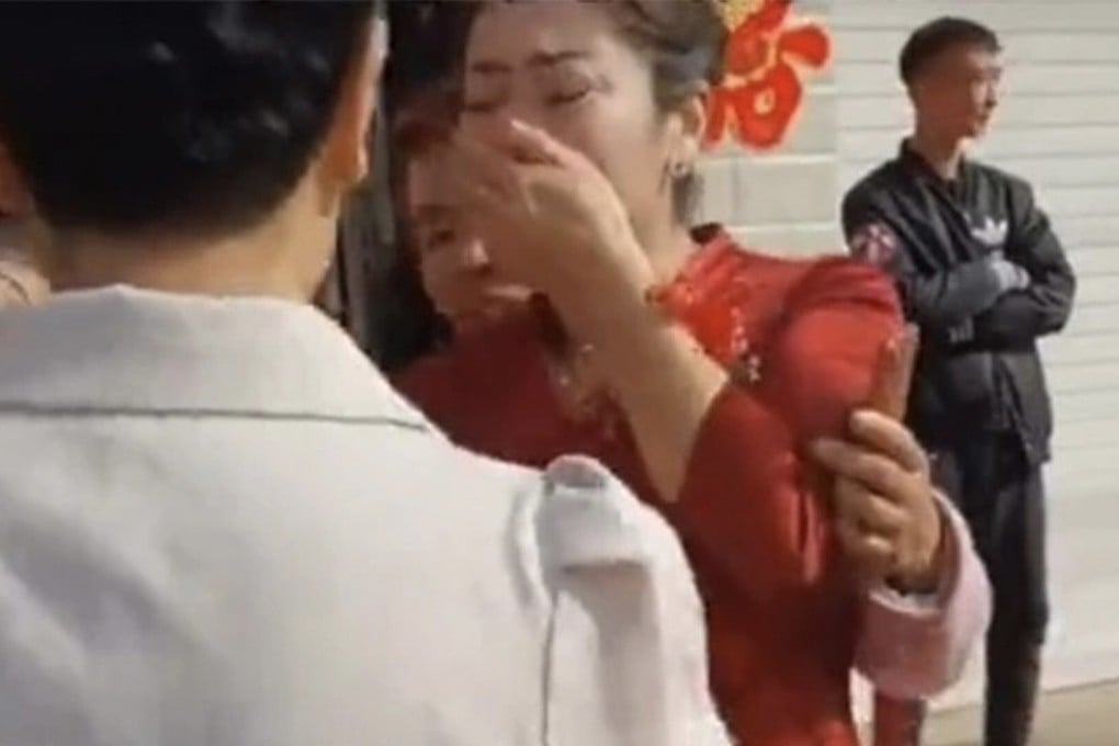 A wedding in China received the shock of a lifetime when the wife’s mother-in-law claimed to be her biological mother. Photo: QQ.com