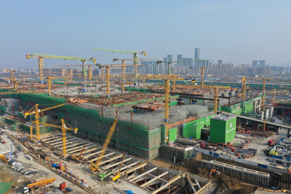 Hangzhou, as seen in March 2021, is remapping for the future. Photo: Xinhua