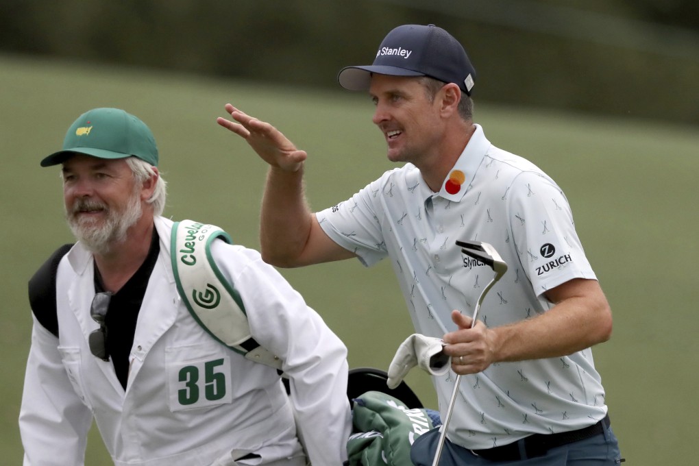 England’s Justin Rose holds the lead after round one of the Masters in Georgia. Photo: AP