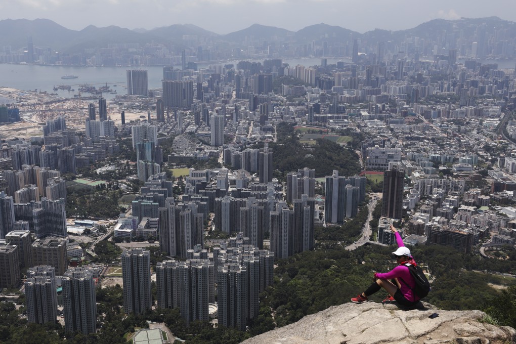 A short detour off the MacLehose Trail and you will find yourself atop Lion Rock, with sweeping views of Hong Kong. Photo: Winson Wong