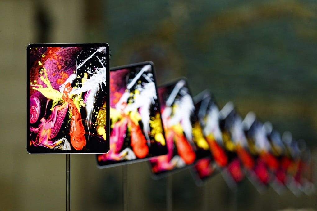 The iPad Pro on display during an Apple hands-on event in One Hanson Place following a presentation at the Howard Gilman Opera House at the Brooklyn Academy of Music in New York City on October 30, 2018. Photo: EPA-EFE