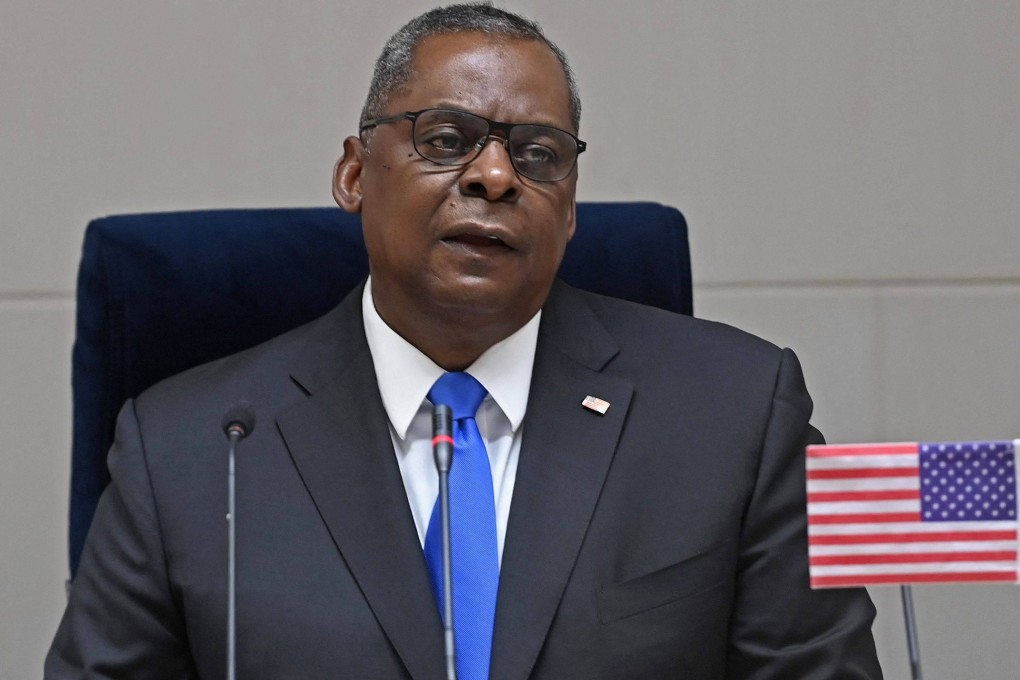 US Defence Secretary Lloyd Austin is on a visit to Israel, the first by a senior Biden administration official. Photo: AFP
