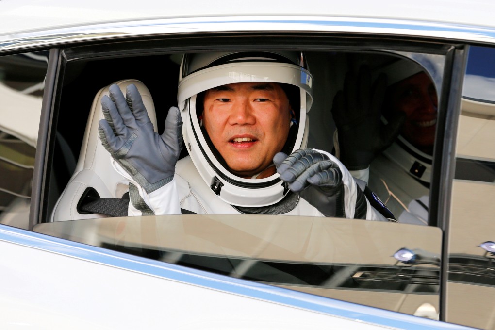 A Japan Aerospace Exploration Agency astronaut. Photo: Reuters