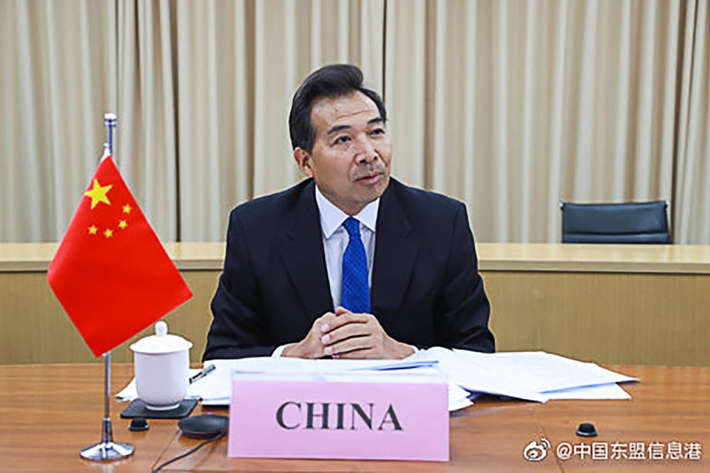 Luo Zhaohui is the new head of the coordinated agency, as Beijing seeks to reposition its aid efforts. Photo: Weibo