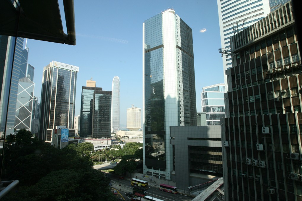 Hong Kong’s Central district is seeing a return of international firms now rents have come down. Photo: SCMP Pictures