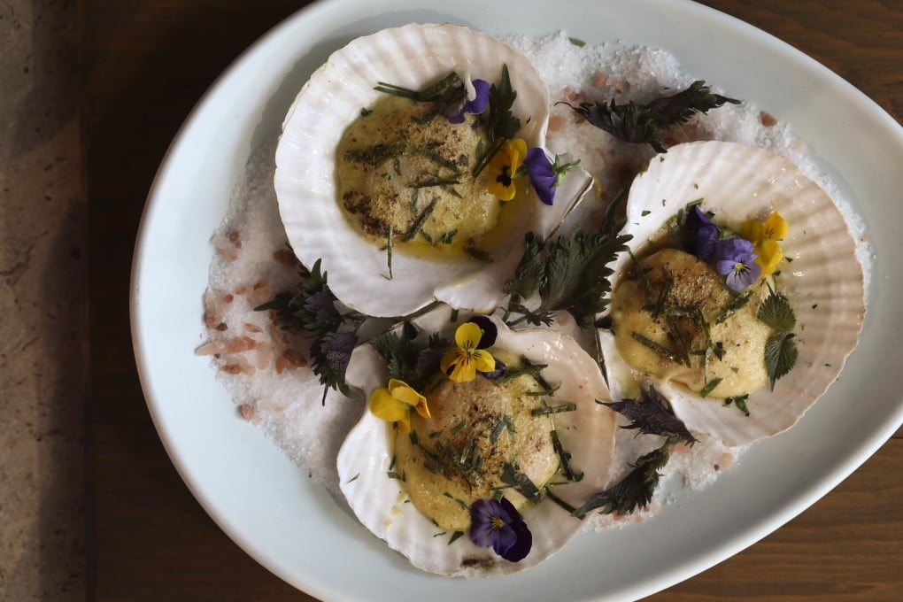 Susan Jung’s scallops motoyakii. Photography: SCMP / Jonathan Wong. Styling: Nellie Ming Lee. Kitchen: courtesy of Wolf at House of Madison