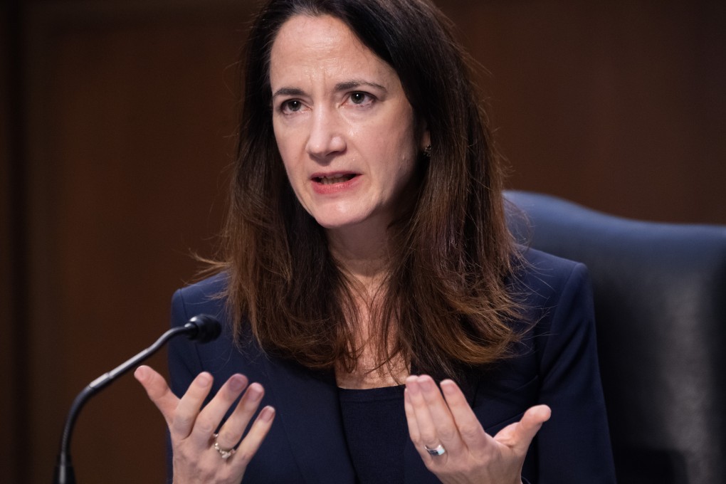 Avril Haines, director of national intelligence, speaks during a Senate intelligence committee hearing in Washington on Wednesday. Photo: AFP via Bloomberg