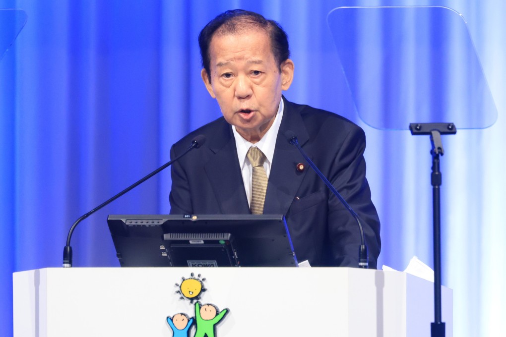 Toshihiro Nikai, secretary general of the Liberal Democratic Party. Photo: Bloomberg