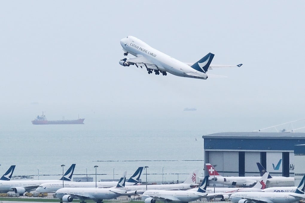 Crews on Cathay Pacific cargo flights will now be able to skip quarantine if they are flying in from six countries deemed low risk. Photo: Bloomberg