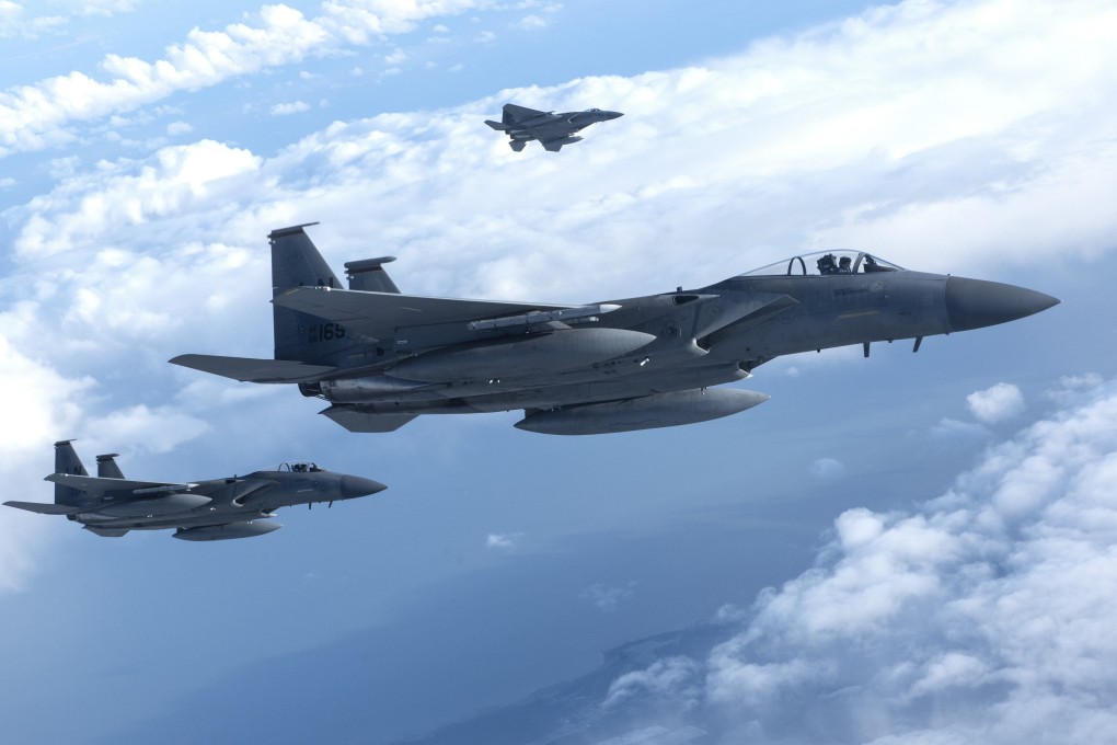 F-15C Eagles. File photo: US Air Force