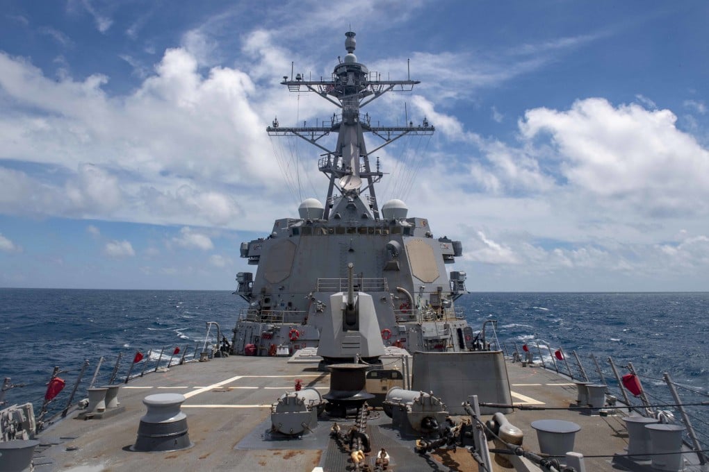 The USS Mustin destroyer. Photo: US Navy