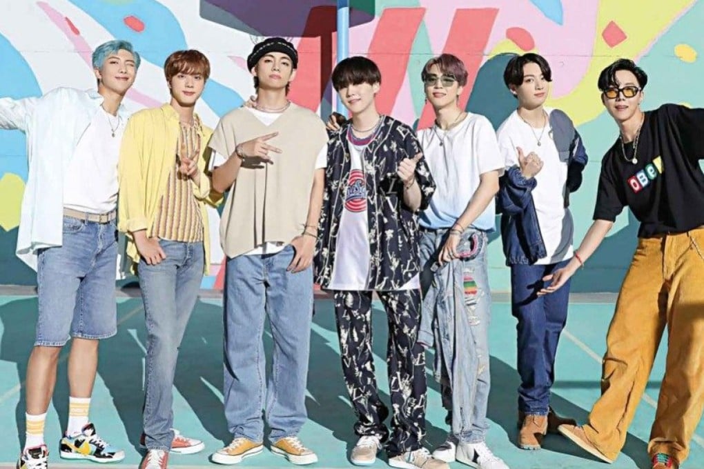 The music video for BTS’ hit Dynamite surpassed 1 billion views on YouTube on Monday. Photo: Big Hit Entertainment