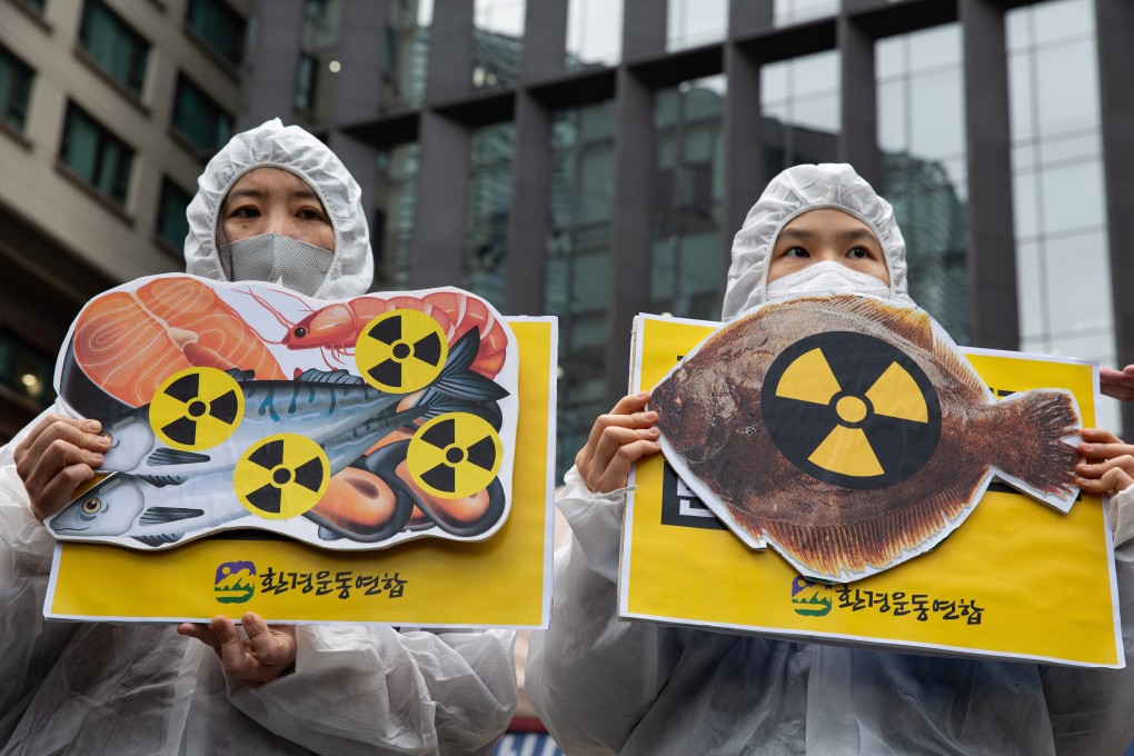 Japan’s plan to release radioactive water into the Pacific has sparked a slew of protests Photo: EPA-EFE