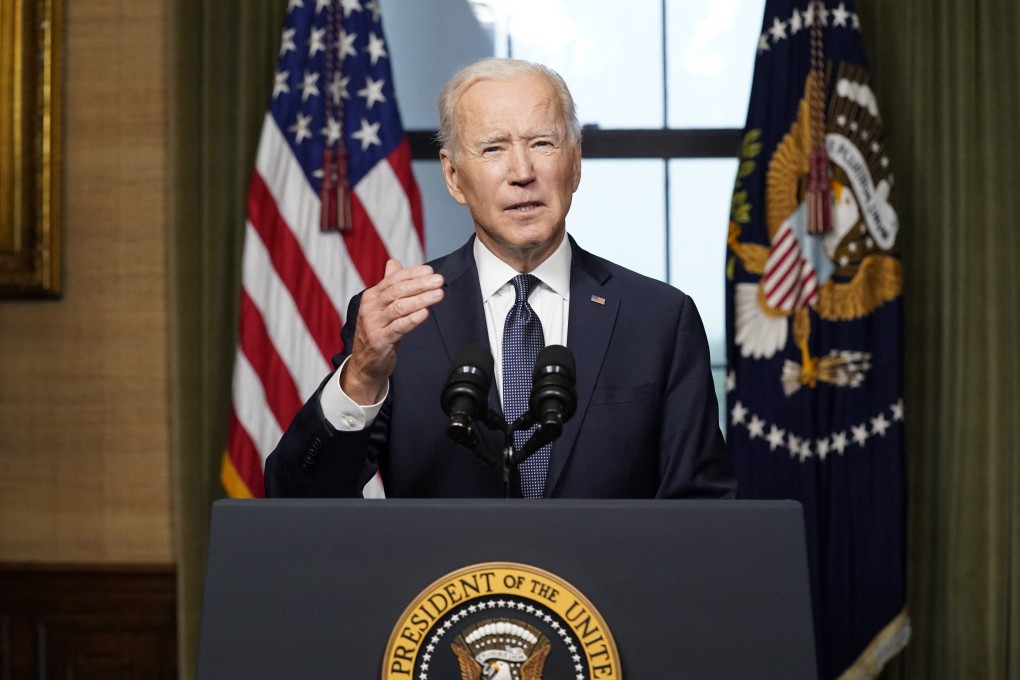 President Joe Biden dashed Beijing’s hopes he would be less supportive of Taiwan than Donald Trump. Photo: Abaca Press/TNS