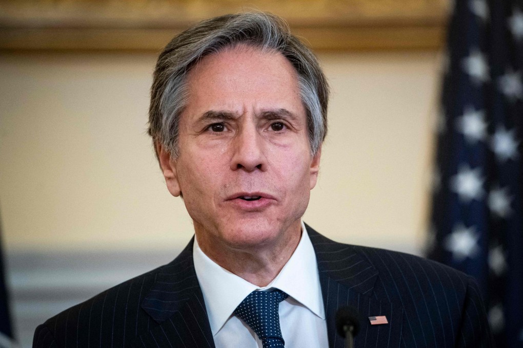 US Secretary of State Antony Blinken said “fundamental freedoms” were being undermined in Hong Kong. Photo: AFP