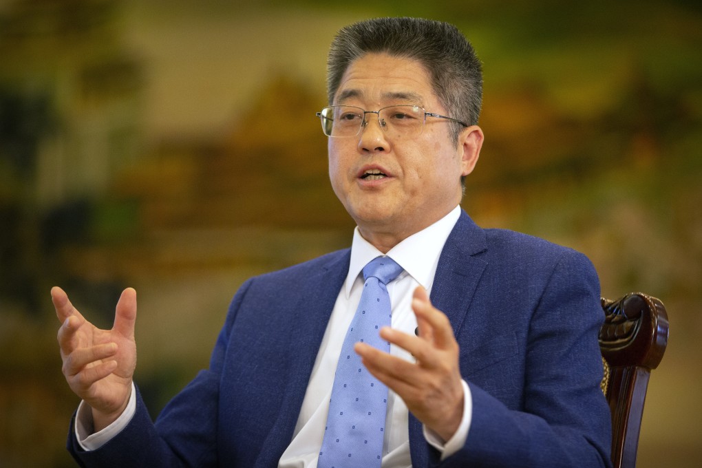 China’s foreign vice-minister Le Yucheng says some people in the US are competing to be tough on China. Photo: AP