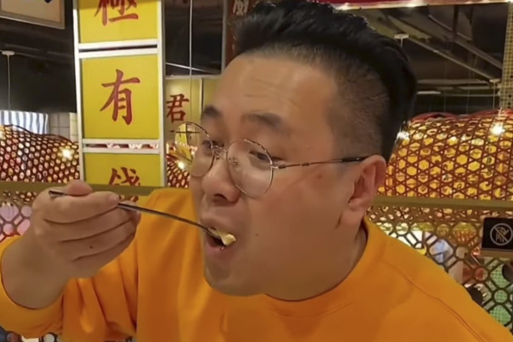 Big Logo, a food influencer famous for seeking out expensive restaurants. Photo: YouTube