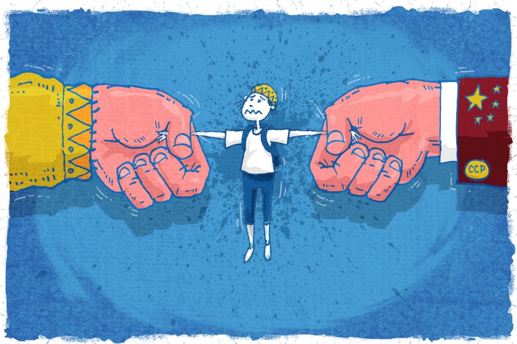 Within some ethnic minority groups in China there is a divide between those who are educated in Mandarin and those who stay with their own language. Illustration: Henry Wong